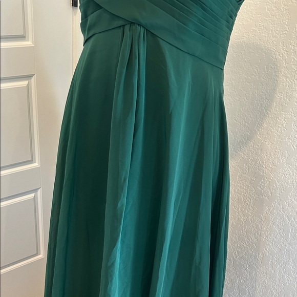 Allure Bridals Strapless Emerald Gown #1221 - Picture 3 of 9